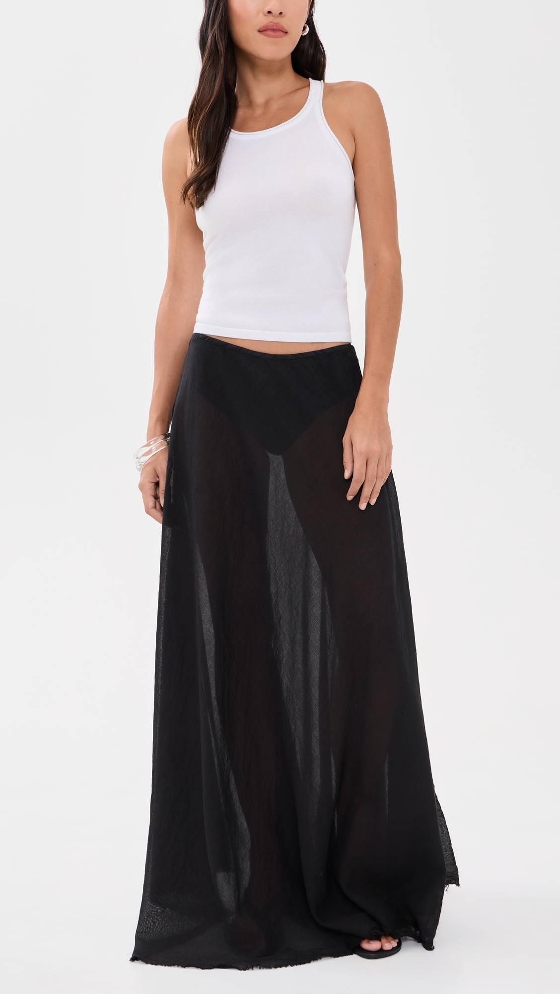 Elysia Maxi Skirt Black