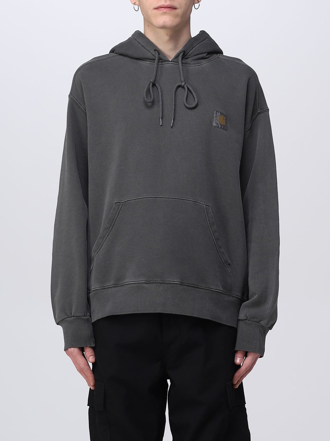 Sweatshirt Men color Black