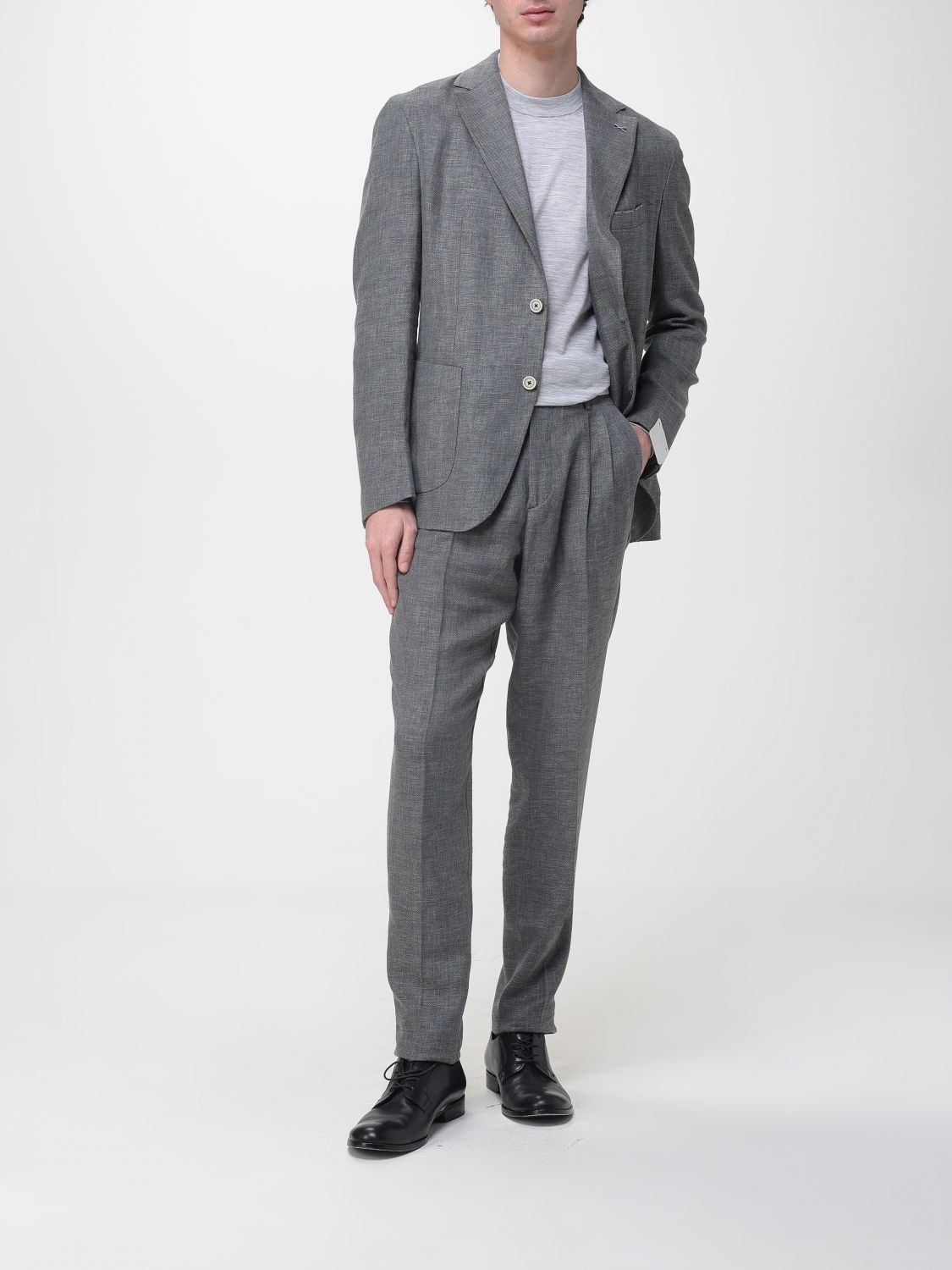 Suit Men color Black