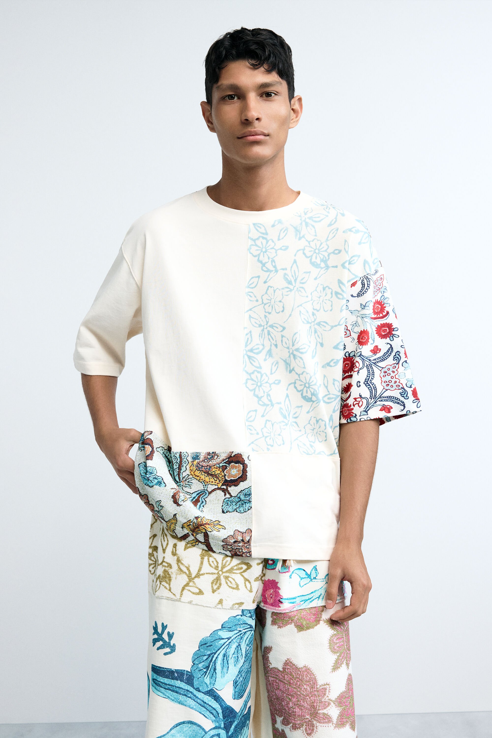 Patchwork T-shirt