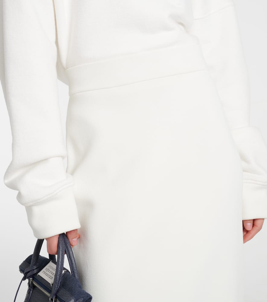 The Frankie Shop Solange knitted pencil skirt