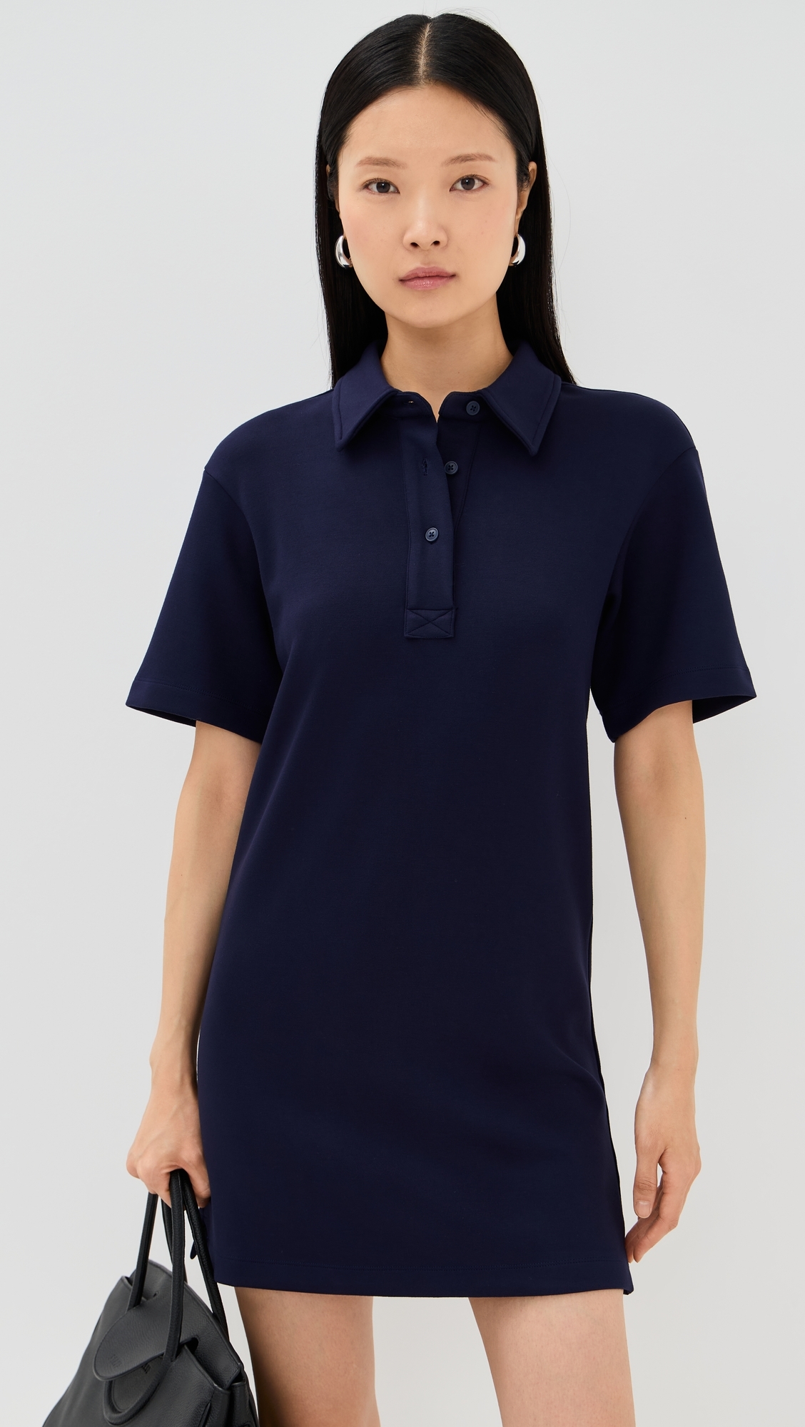 Solene Polo Dress Navy