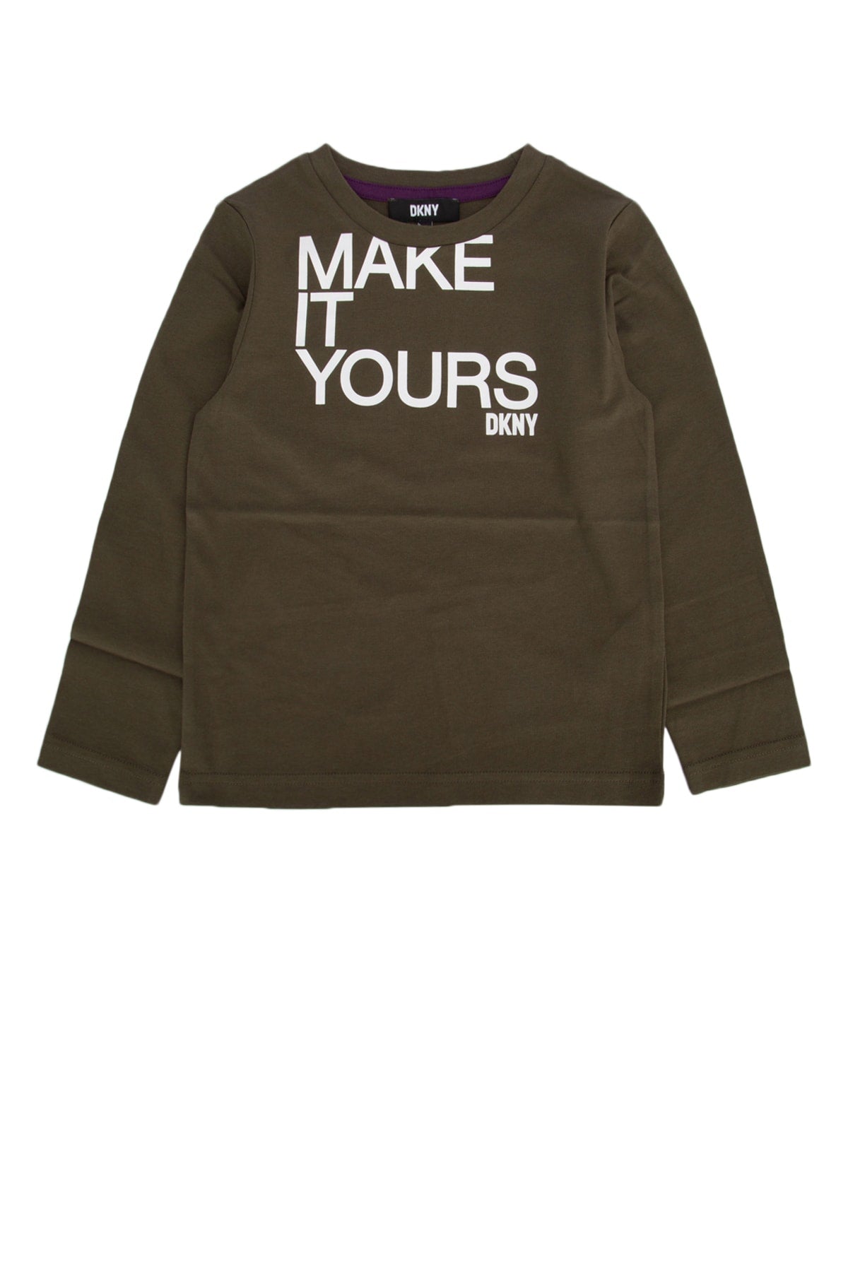 Logo-Print Cotton Sweatshirt — Brown