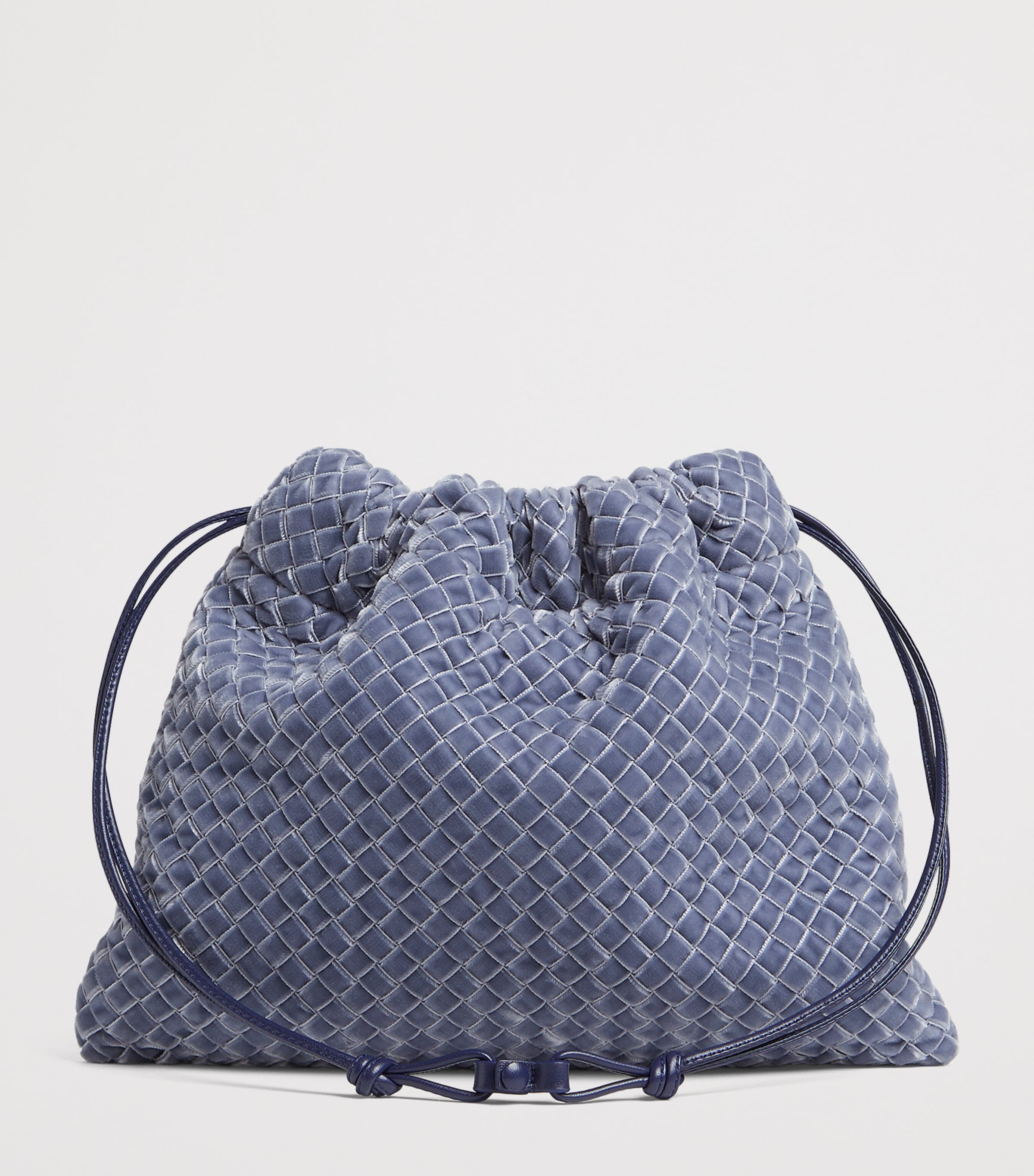 Velvet Lambskin Dustbag Shoulder Bag