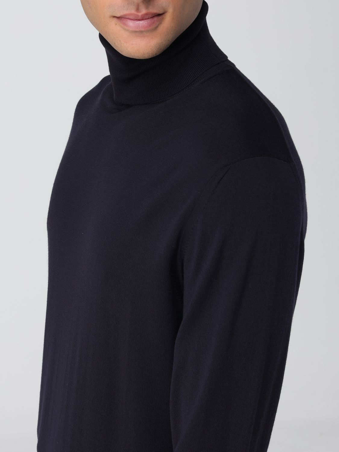 Cardigan Men color Blue