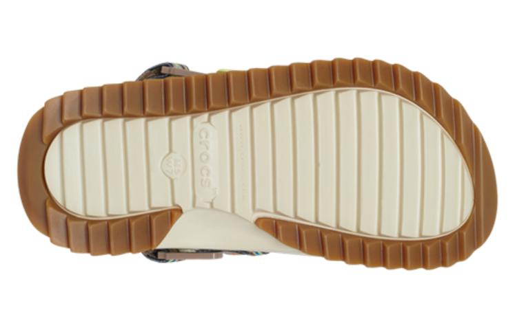 Classic Hiker Ikat Clogs 'White Tan'