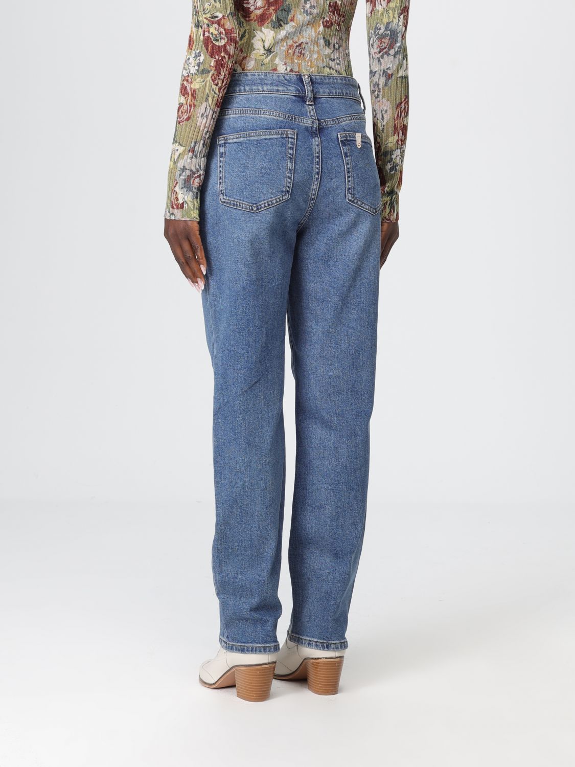 Jeans Woman color Denim