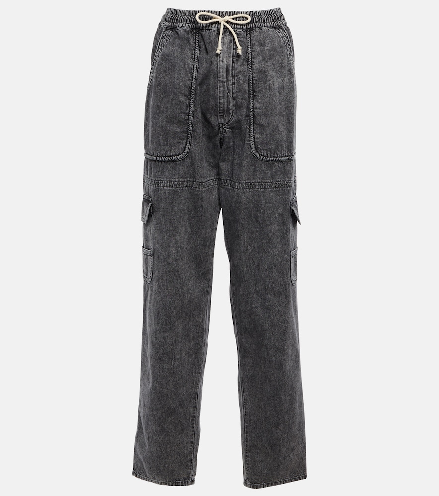 Viamao high-rise cotton pants