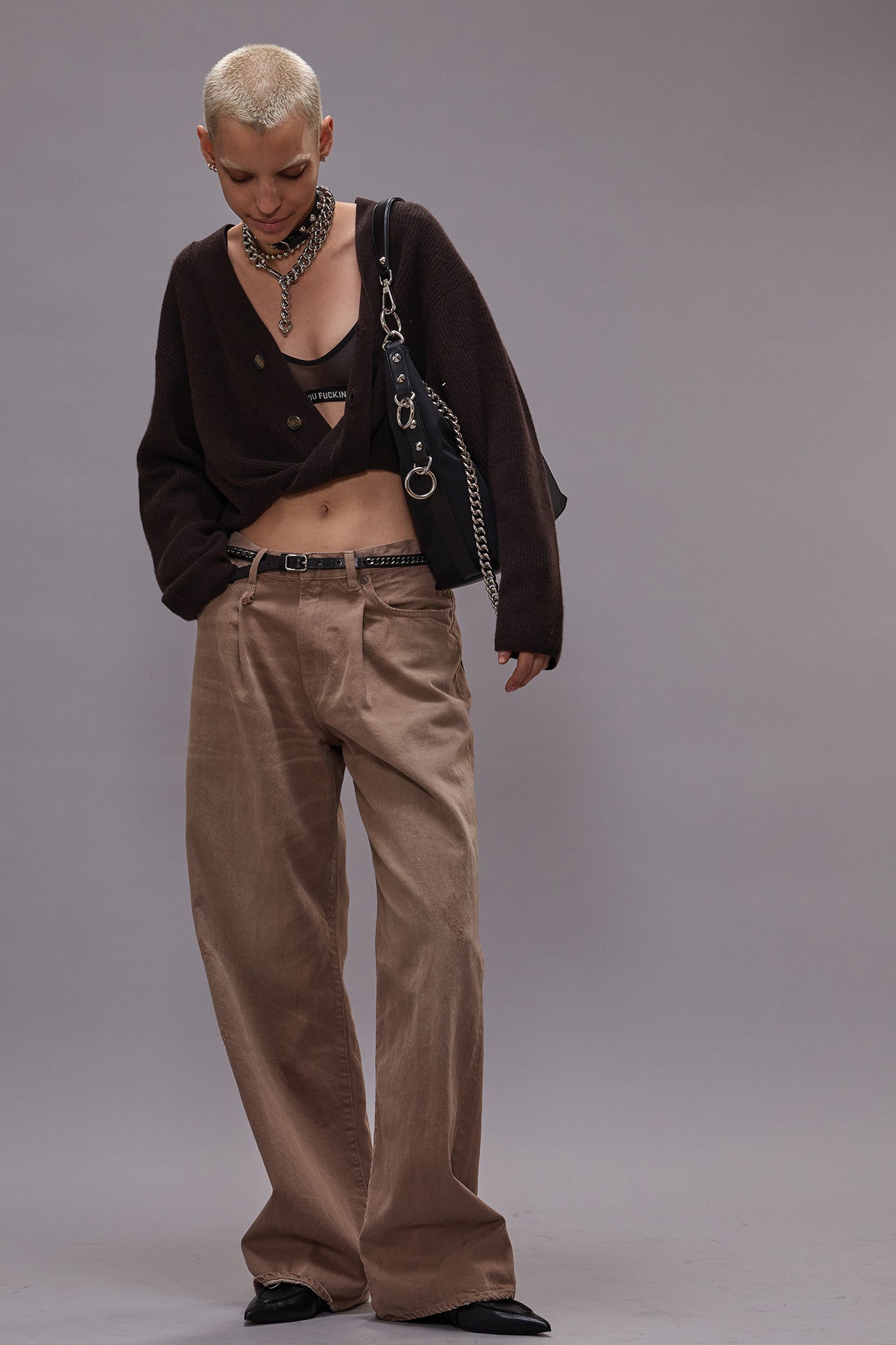 R13 Damon Pleated Jean - Premium Japanese Deni