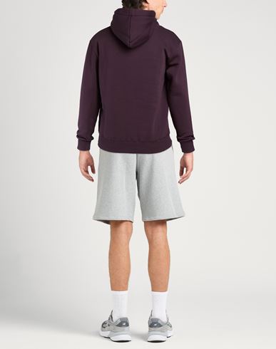 Man Sweatshirt Plum Size XXL Cotton, Polyester