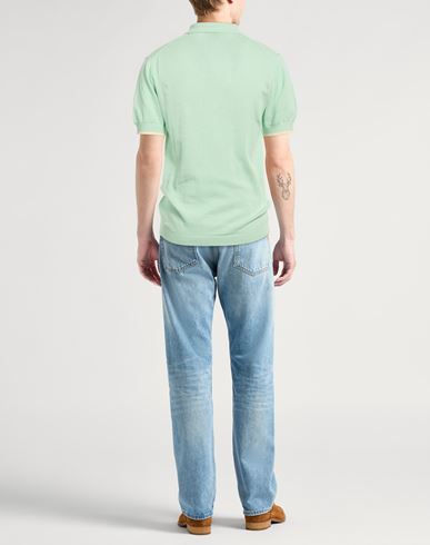 Lab Man Sweater Light green Size L Cotton