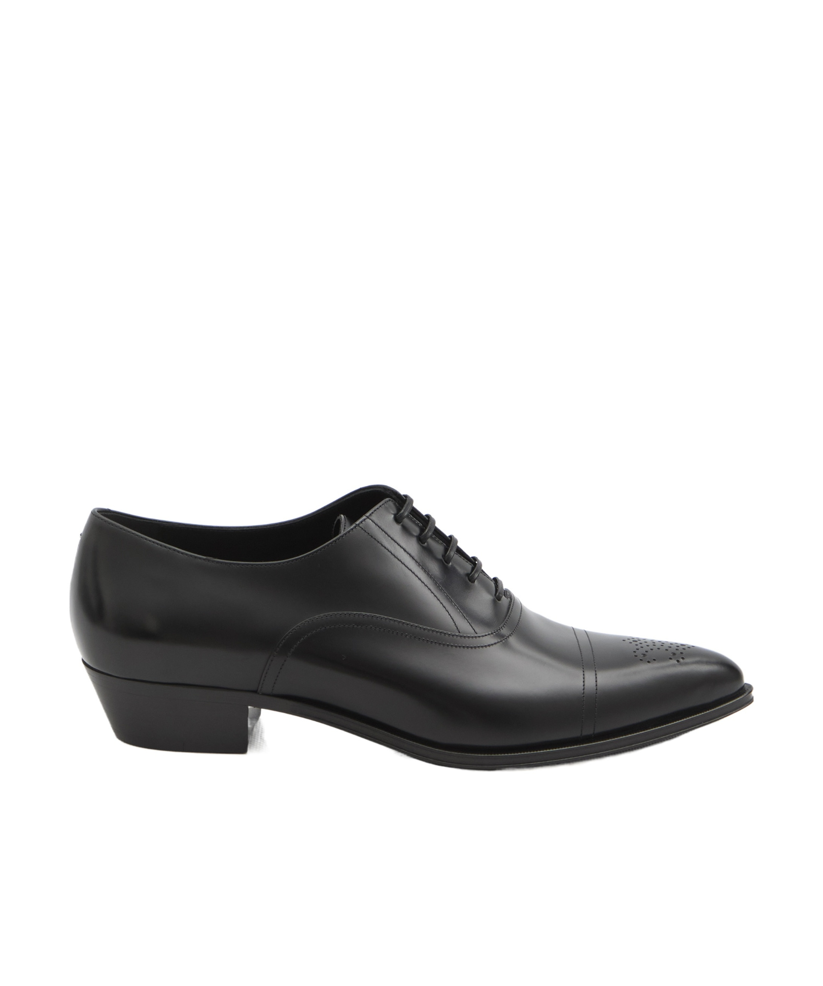 JUDE PERFORATED OXFORD IN POLISHED BULL