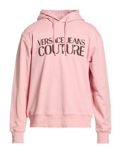 Man Sweatshirt Pink Size S Cotton