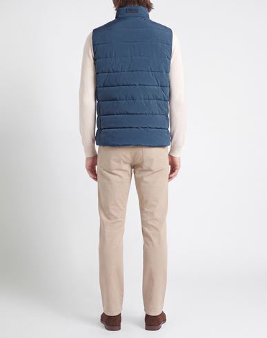 Façonnable Man Vest Navy Size L Polyamide