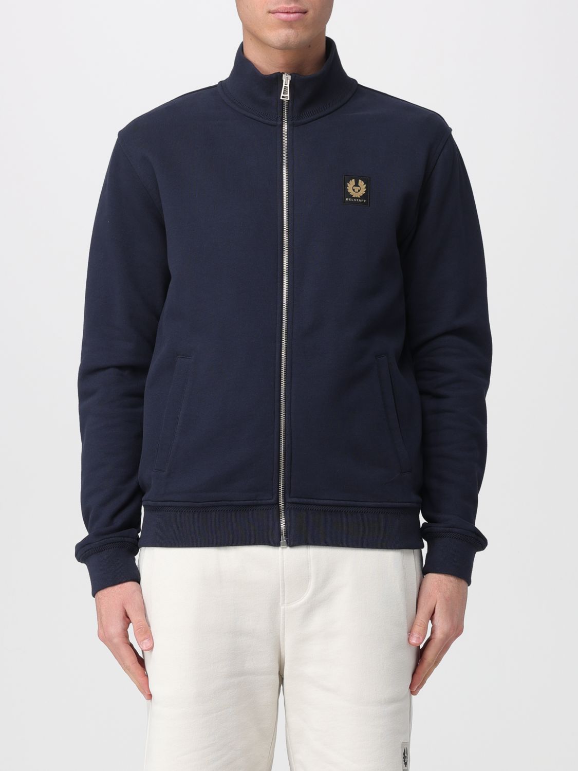 Zip-fastening sweatshirt - Black