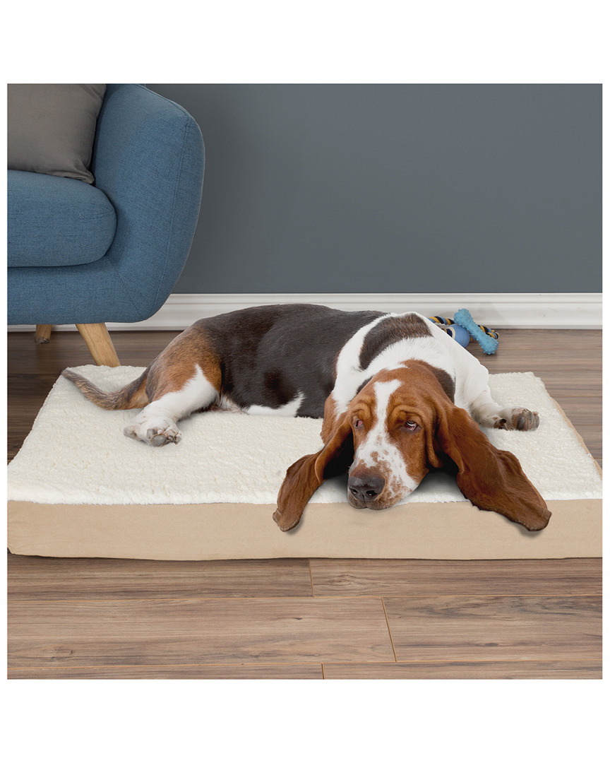 Petmaker Orthopedic Sherpa Top Pet Bed