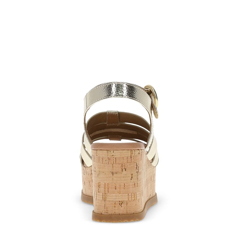 Women's Savannah Wedge Sandals (Light Gold)
