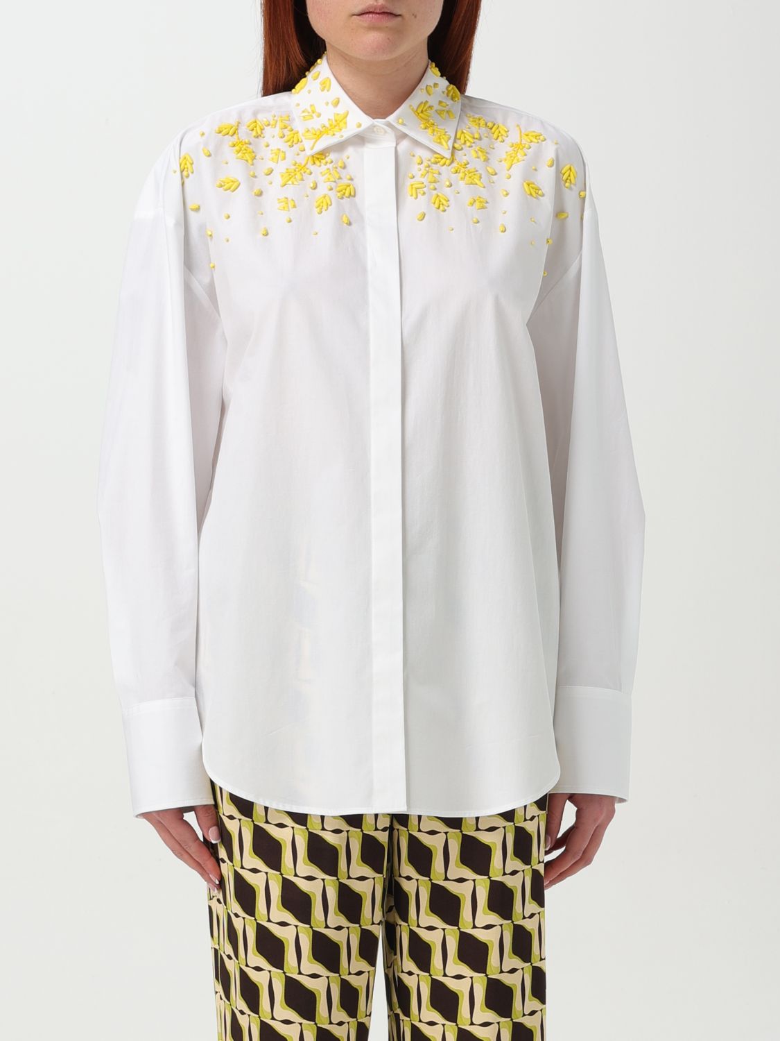 Shirt MSGM Woman color White