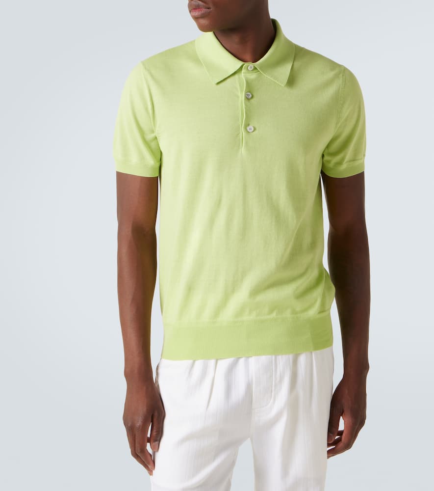 Cotton polo shirt
