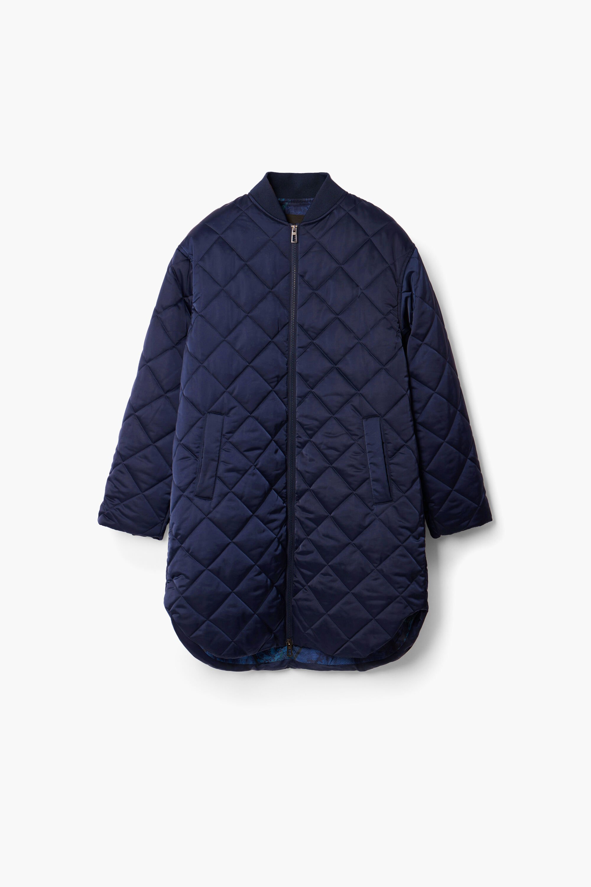 Long padded coat