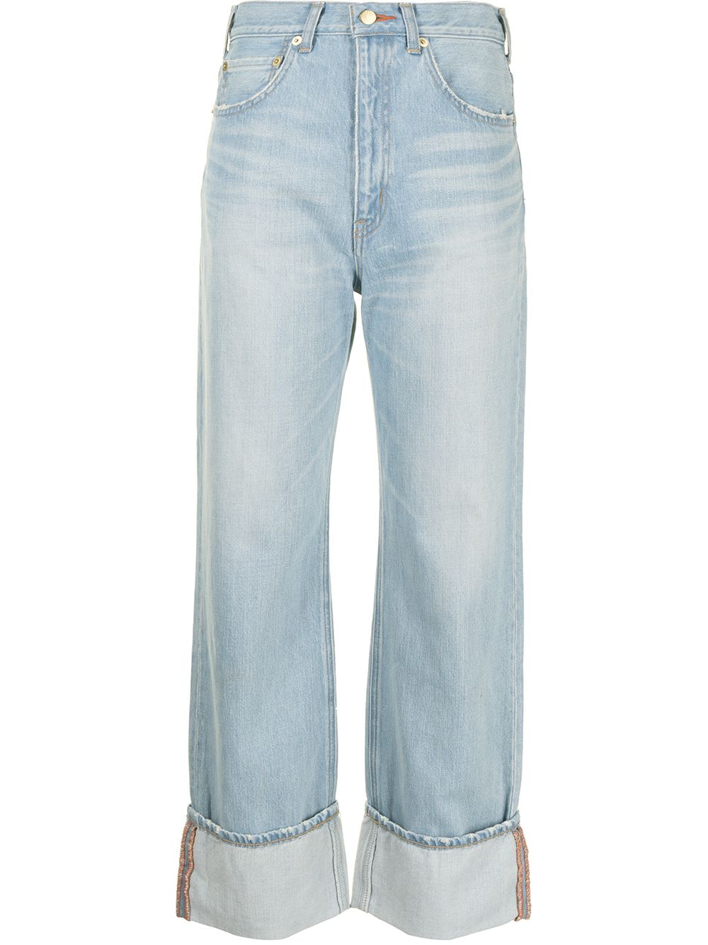 The Carnelian wide leg jeans - Blue