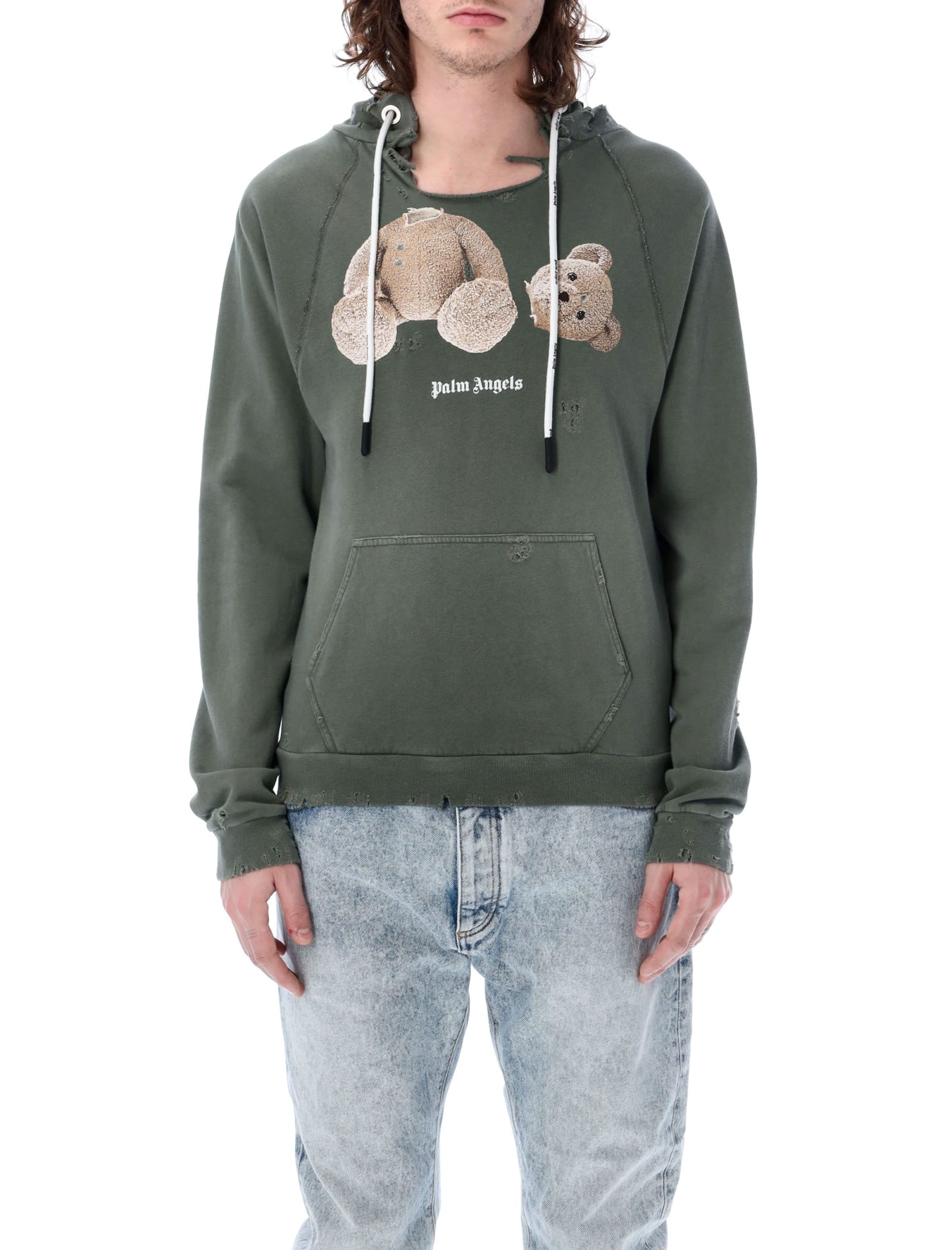 Gd Pa Bear Ripped Slim Hoodie