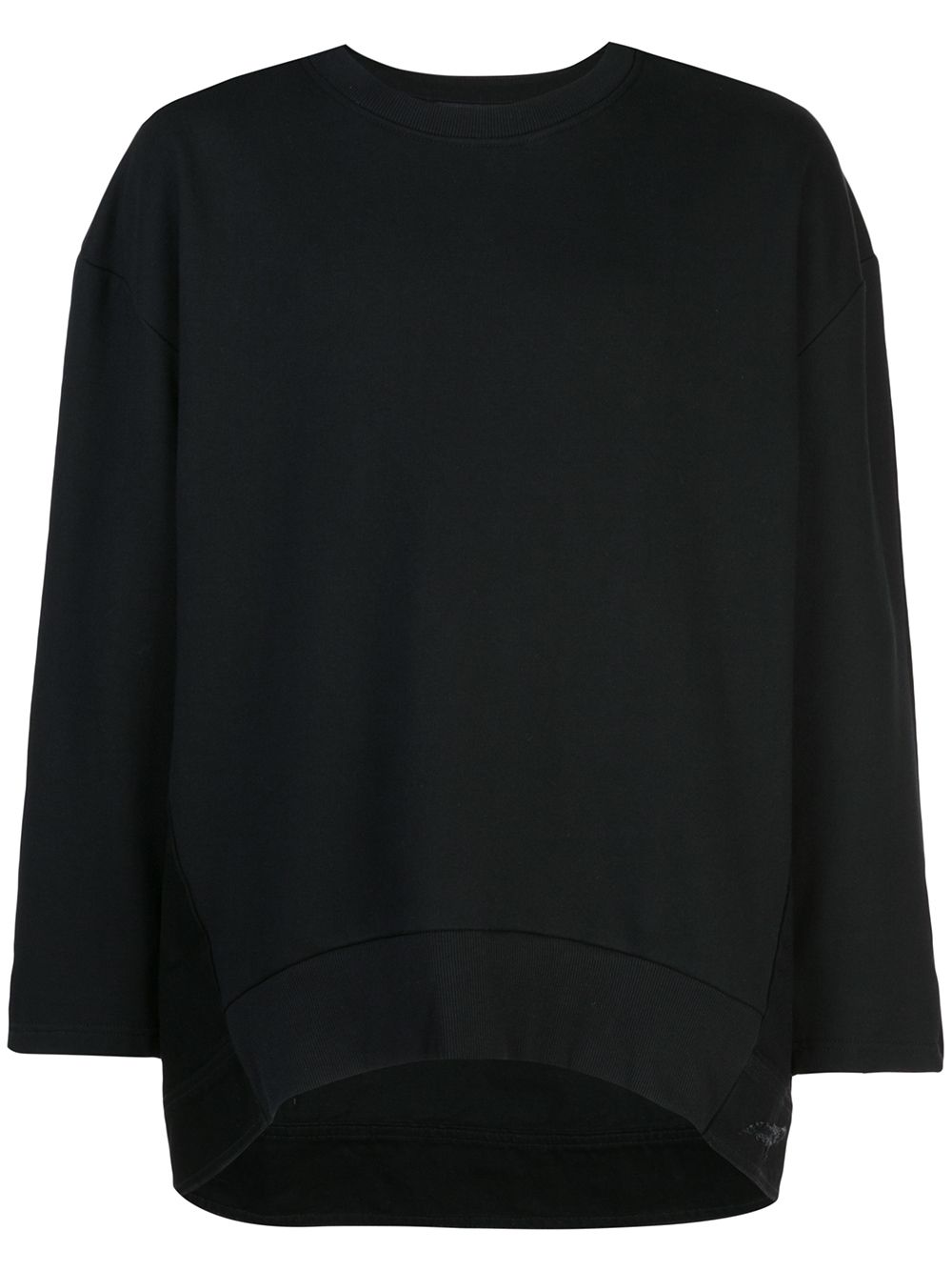 Only The Denim On My Back sweatshirt - Black