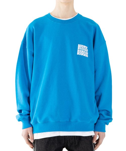 Round Graffiti Heavy Overfit Sweatshirt MSHCR001-SK