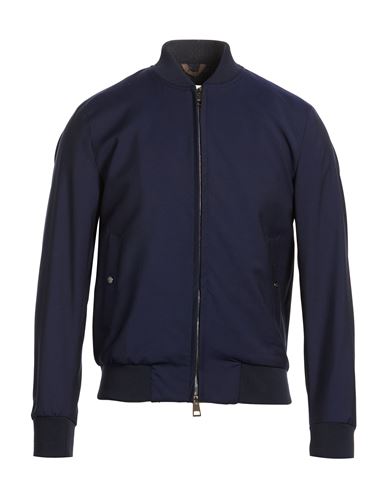 Man Jacket Navy Size 38 Virgin Wool