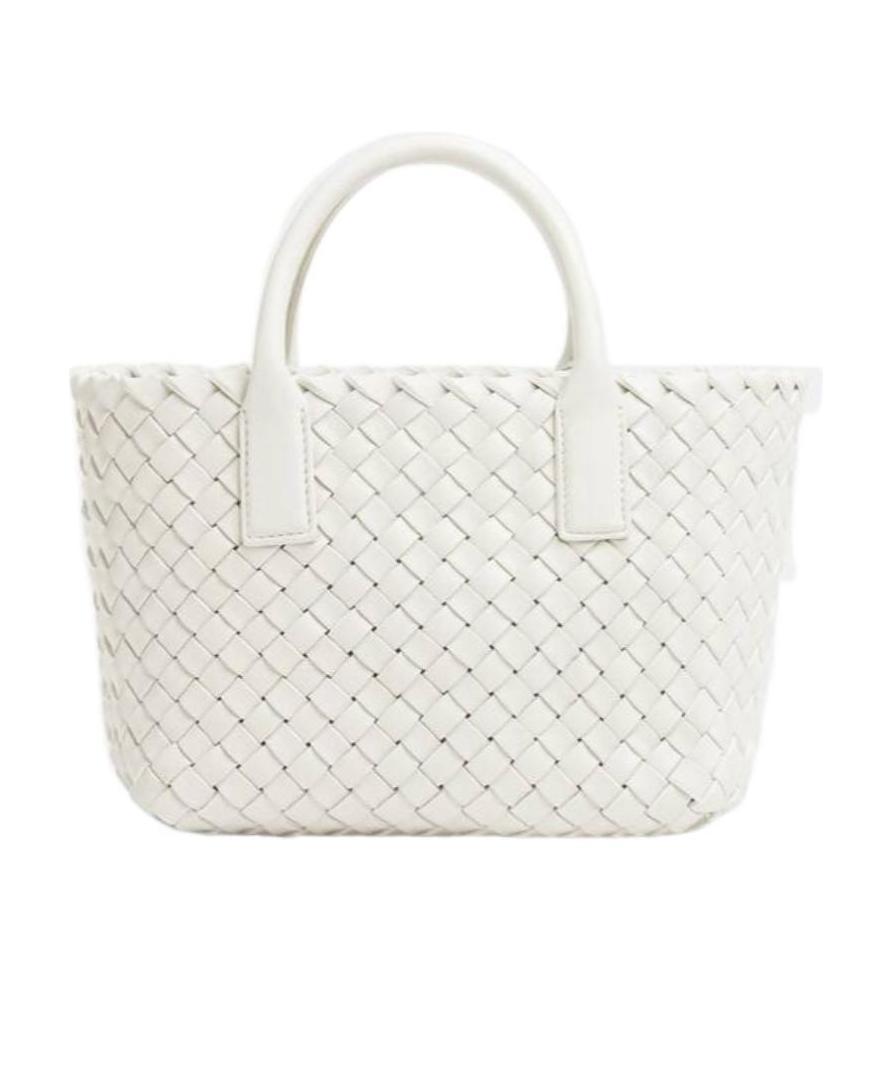 Mini Cabat leather tote bag