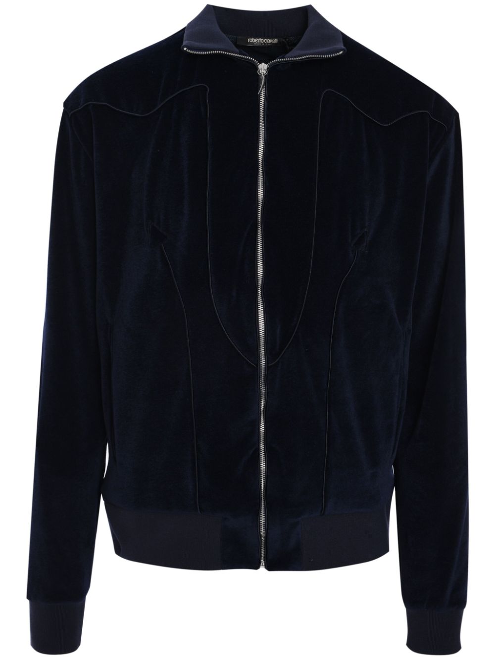 Ciniglia track jacket - 04926 NAVY