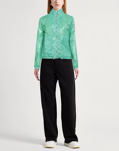Woman Jacket Light green Size 4 Polyamide