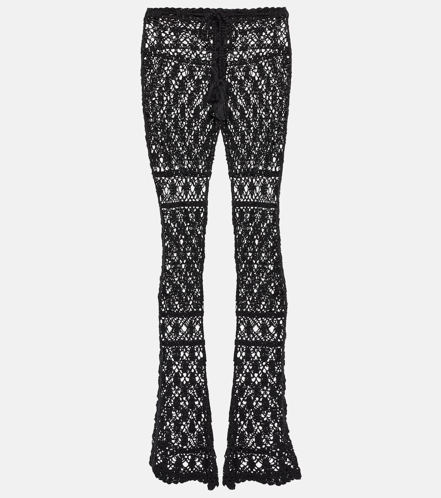 Bianca crocheted cotton pants