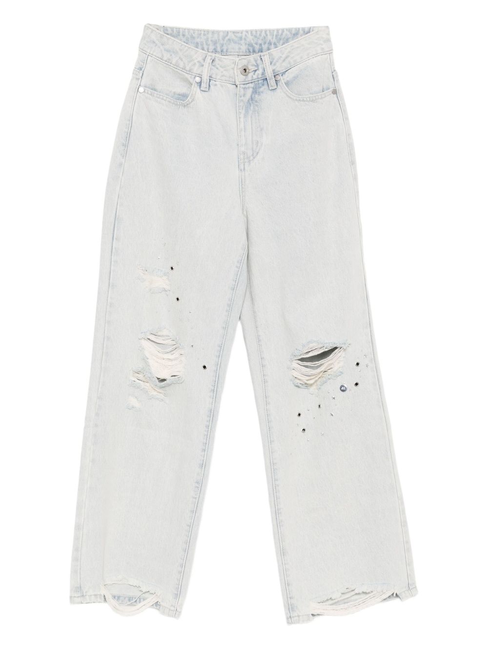 Distressed jeans - Blue