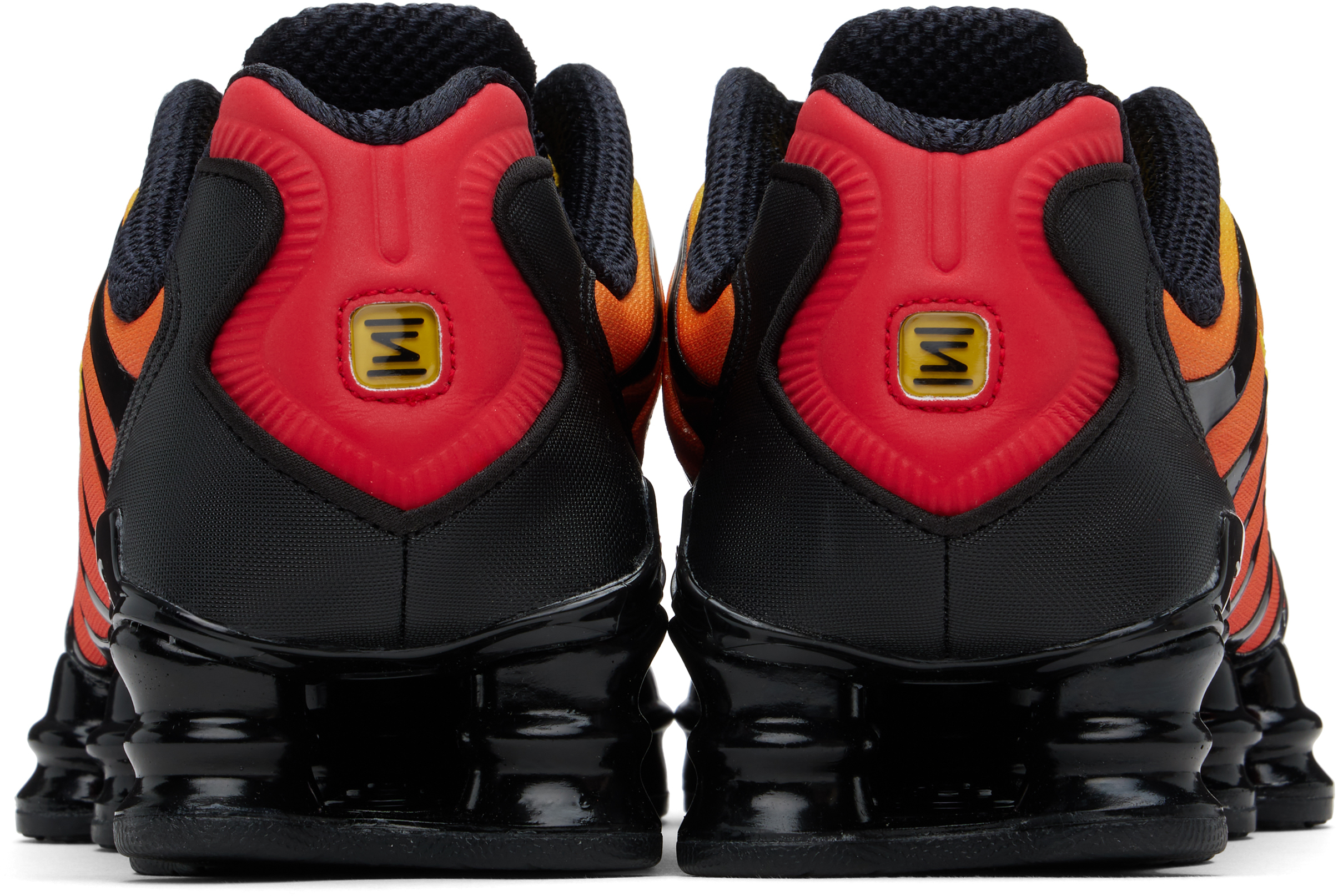 Orange & Black Shox TL Sneakers
