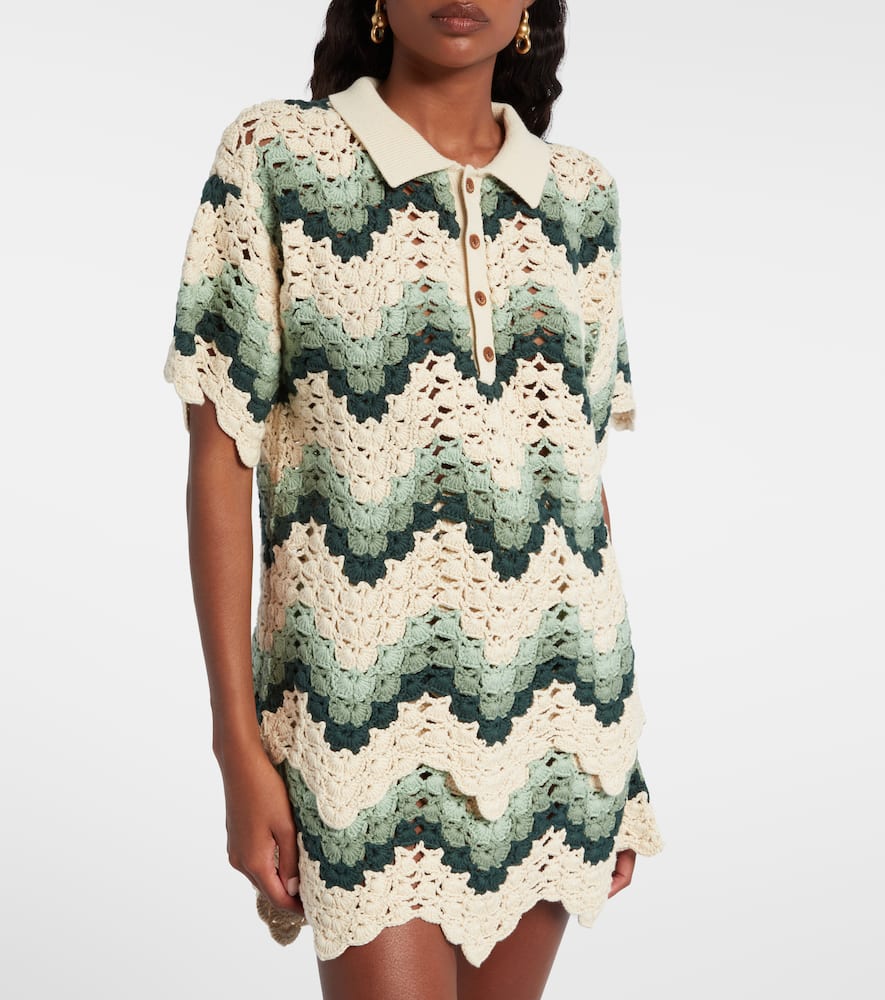 Tidal Sagra cotton crochet top