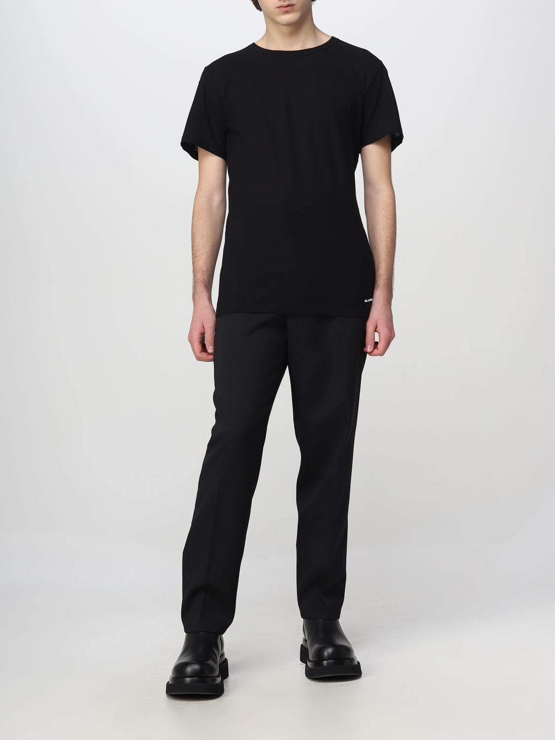 Pants Men color Black