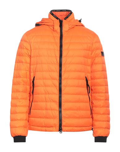 Peuterey Man Puffer Orange Size L Polyamide