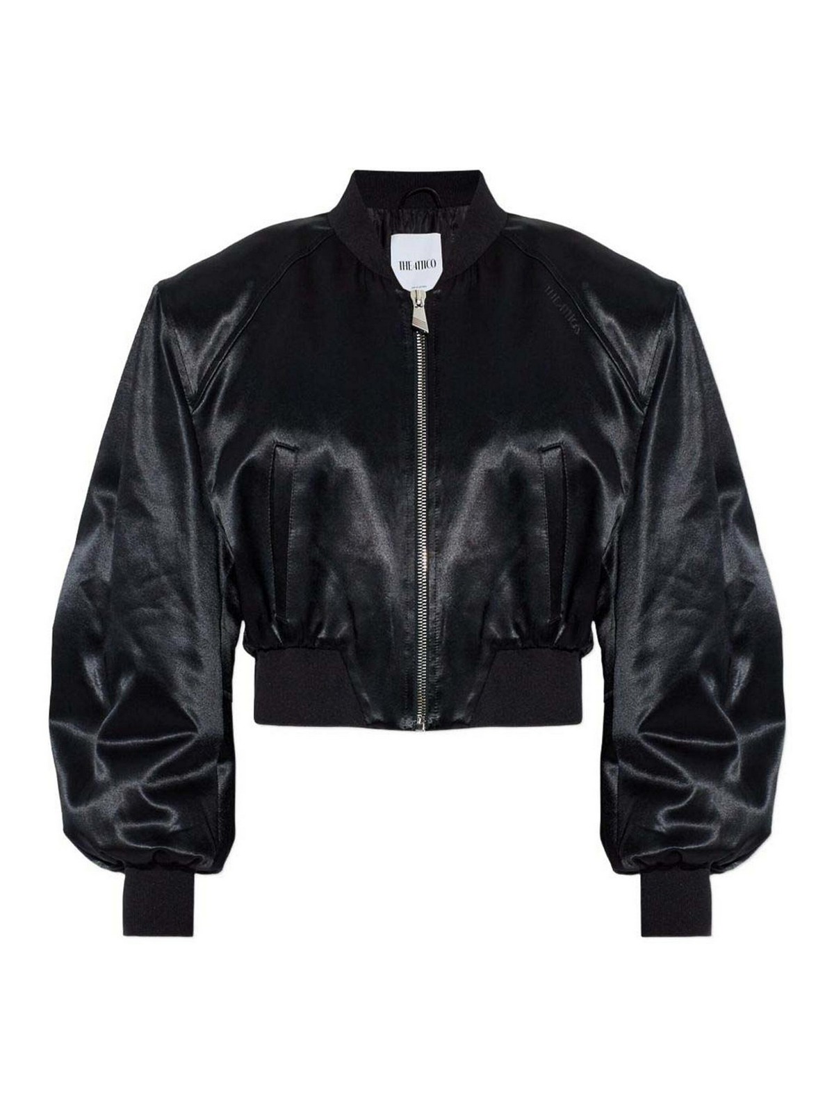 Satin Bomber Jacket