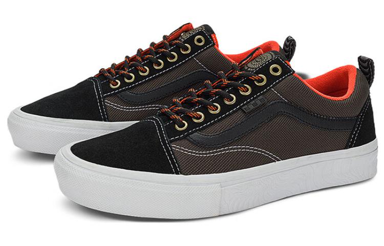 Old Skool x Spitfire Skate Shoes 'Black Red Flame'