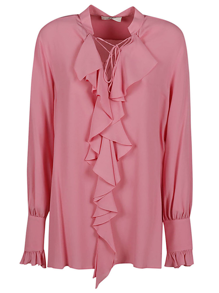 Pink Milly ruched shirt