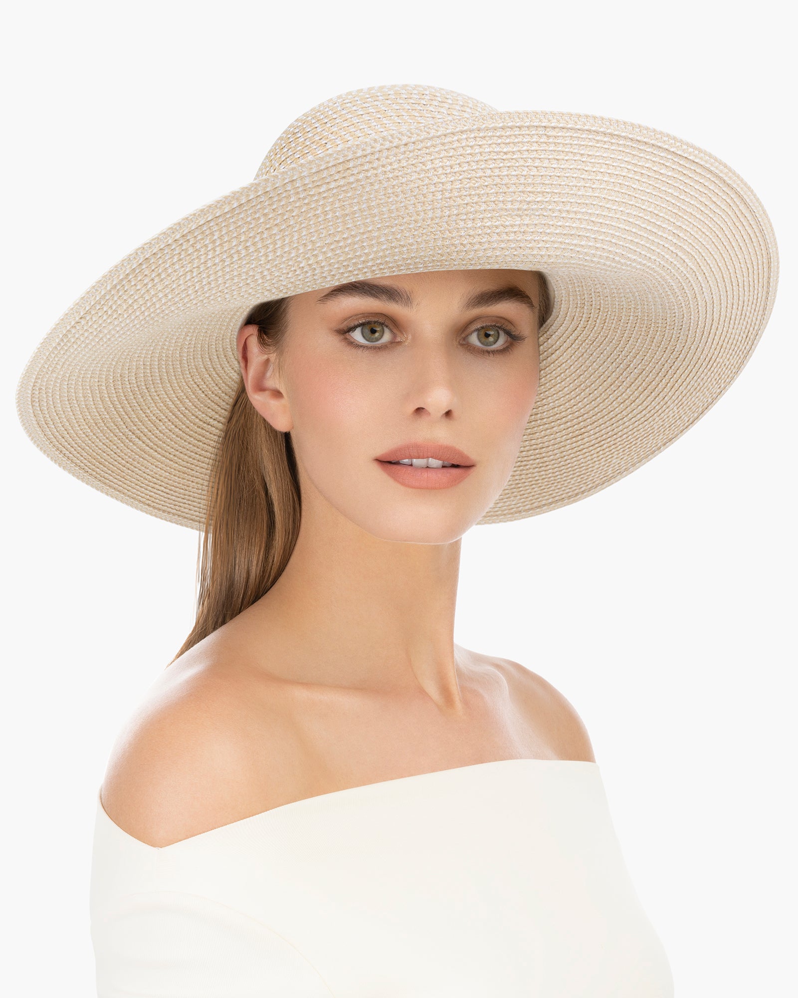 OriginalCream Bella Packable Sun Hat for Women, 50+ UPF Protection, Soft & Lightweight, Elasticized Inner Band