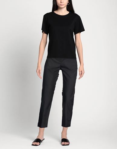 Woman Pants Black Size XS Cotton, Nylon, Elastane
