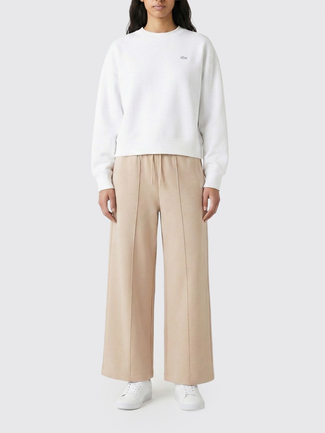 Pants Woman color Beige