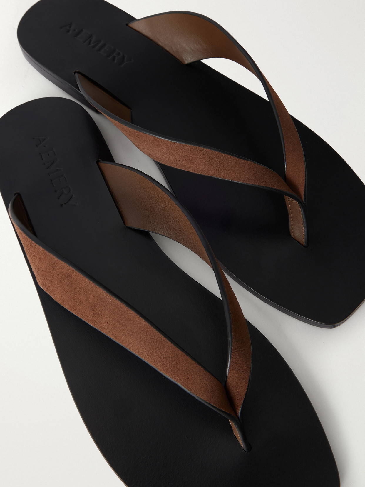 Kinto Suede Sandals - Brown