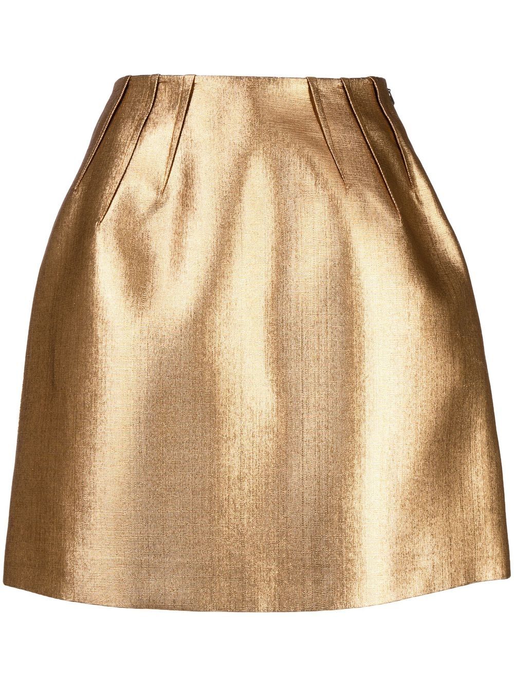 Lamay mini-skirt - Gold