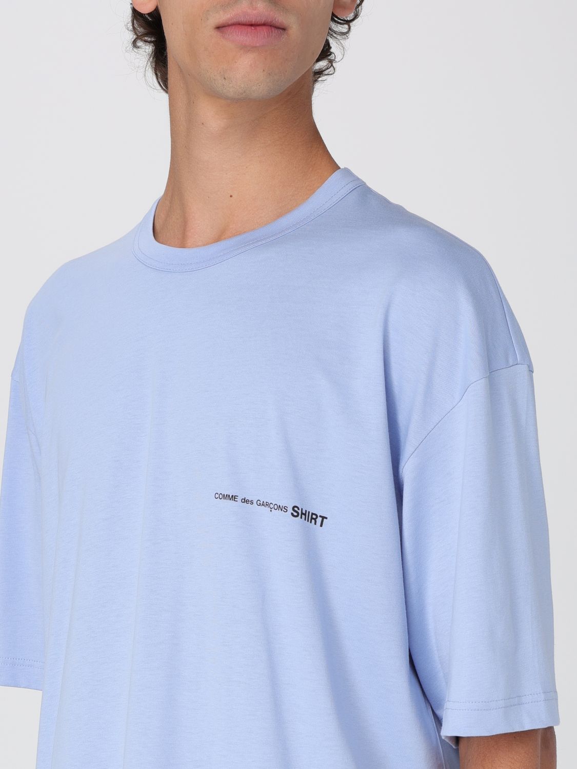 T-Shirt COMME DES GARÇONS SHIRT Men color Blue