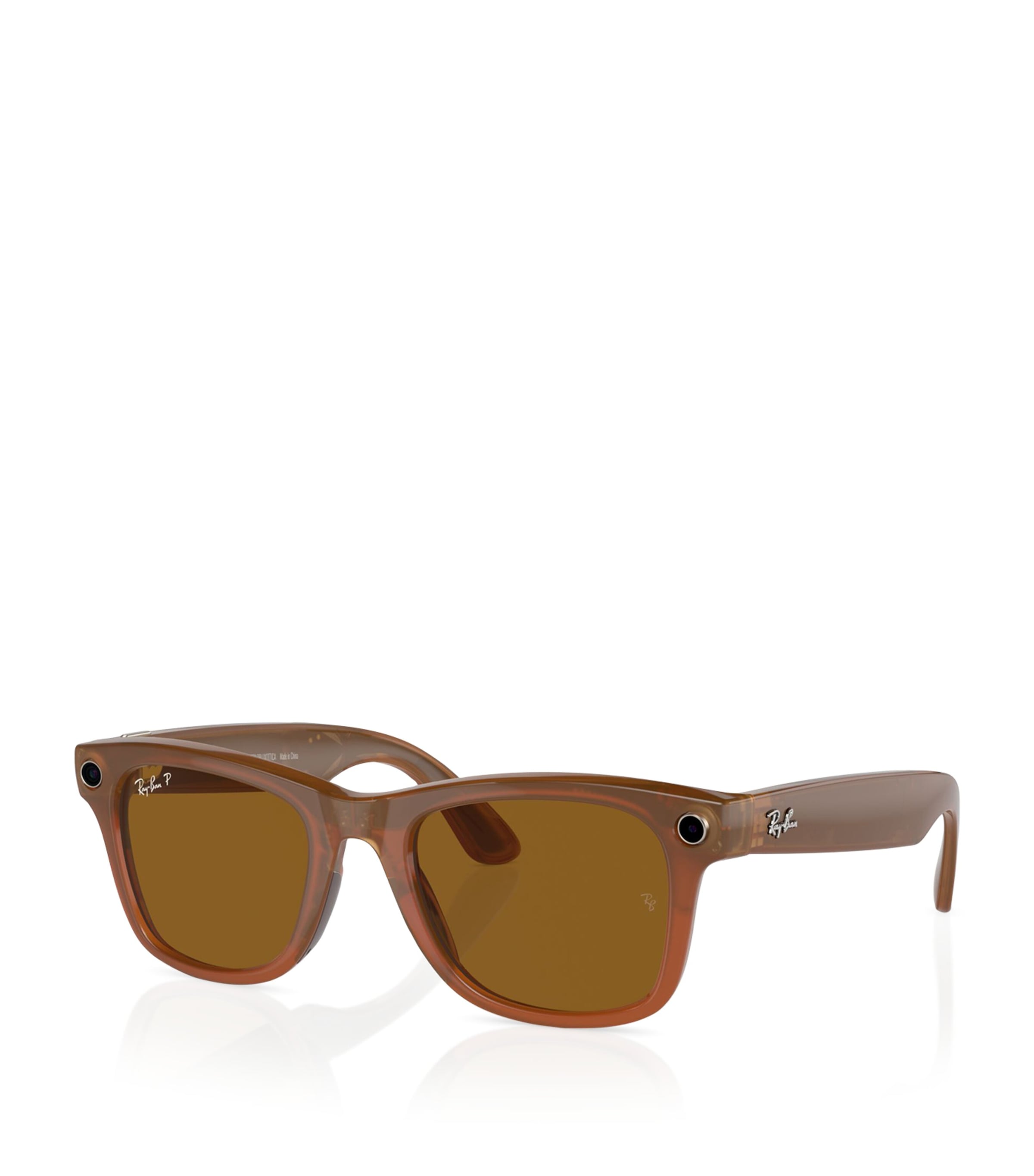 X Meta Large Smart Wayfarer Sunglasses
