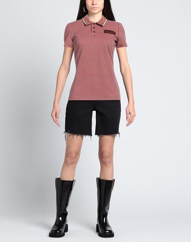 Woman Polo shirt Tomato red