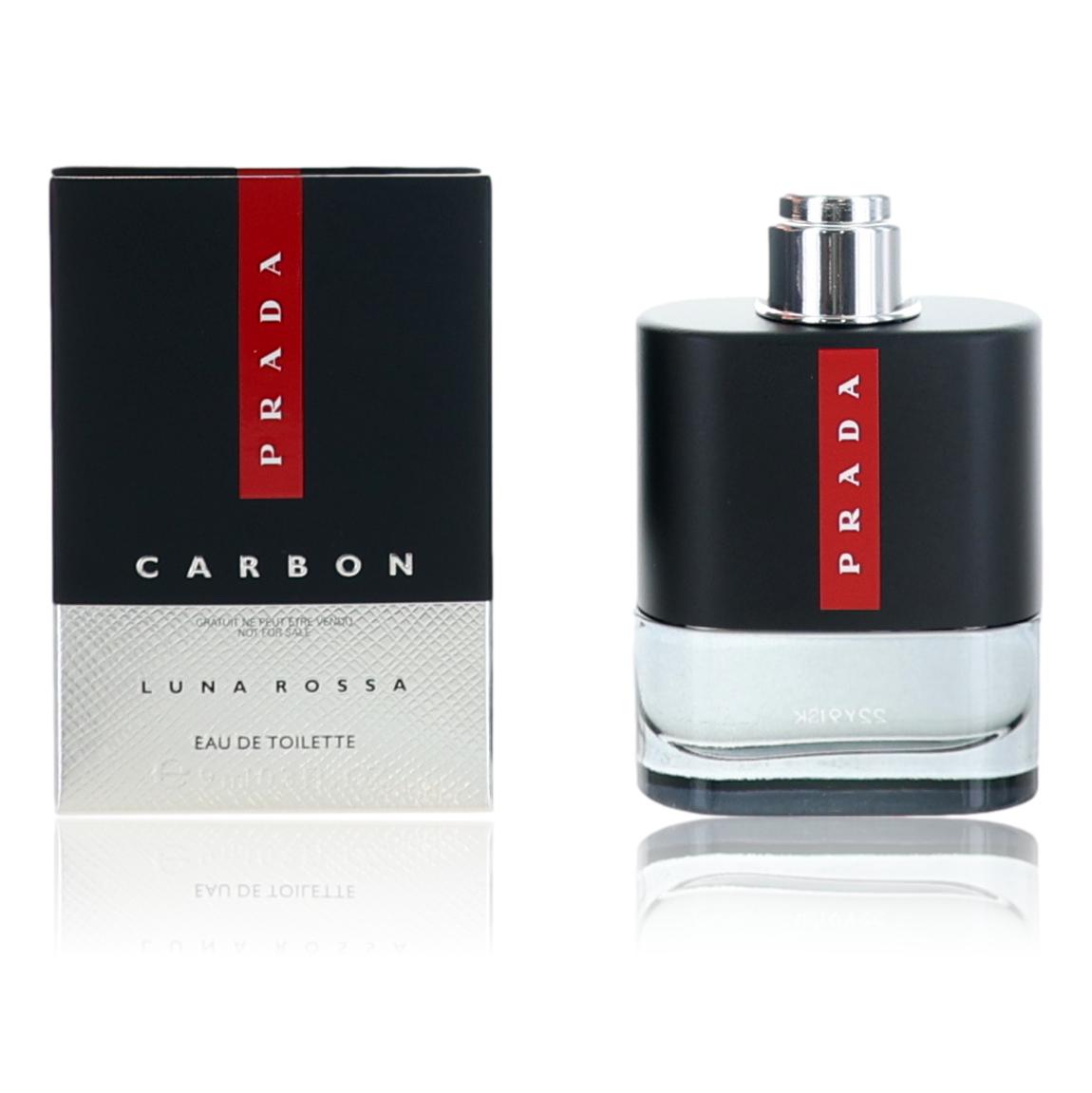 Luna Rossa Carbon by , 0.3 oz EDT Spray for Men